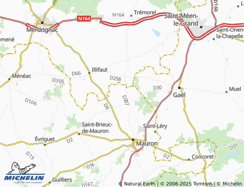 Mapa MICHELIN Touche-ès-Chantoux - ViaMichelin