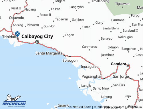 MICHELIN Cagsumji map - ViaMichelin