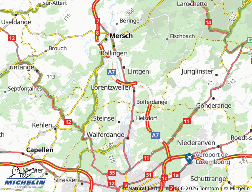MICHELIN-Landkarte Hünsdorf - ViaMichelin