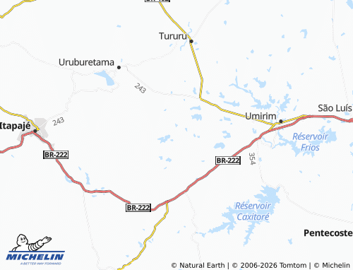 Mapa MICHELIN São Joaquim - ViaMichelin