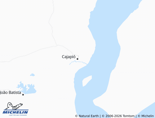 Mapa MICHELIN Cajapió - ViaMichelin