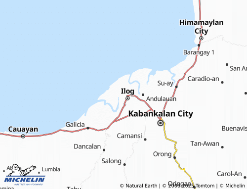 MICHELIN Barangay 2 map - ViaMichelin