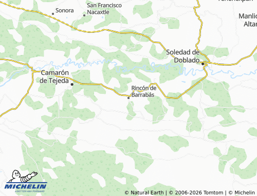 Mappa MICHELIN Rincón de Barrabás - ViaMichelin