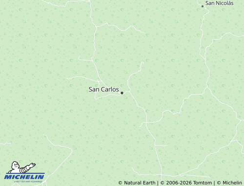 Mapa MICHELIN San Carlos - ViaMichelin