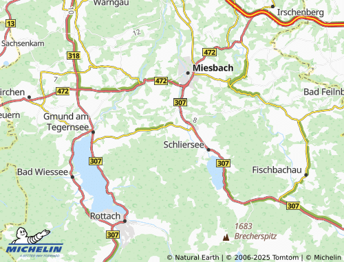 MICHELIN Gschwendt map - ViaMichelin