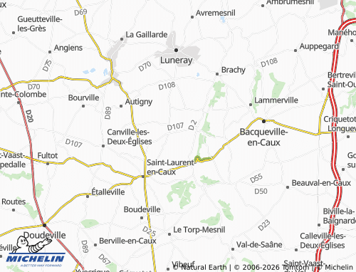 Mapa MICHELIN Butot - ViaMichelin