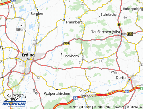 MICHELIN Riedersheim map - ViaMichelin