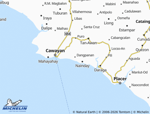 MICHELIN Dangpanan map - ViaMichelin
