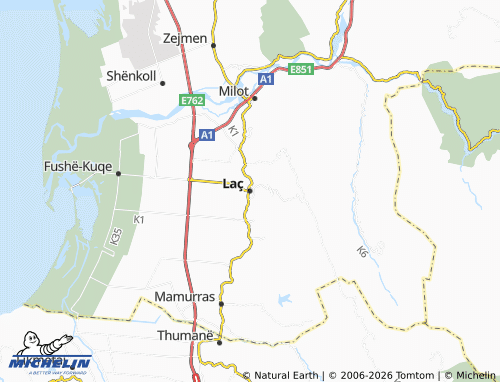 Mapa MICHELIN Laç - ViaMichelin