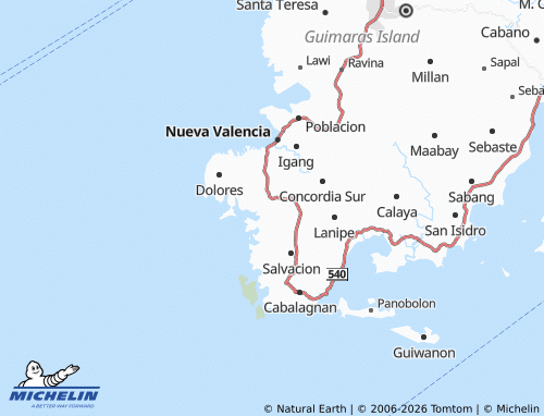 MICHELIN Lucmayan map - ViaMichelin
