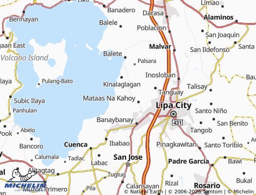 MICHELIN Manggahan map - ViaMichelin