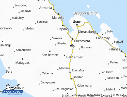 Mappa MICHELIN Arado - ViaMichelin