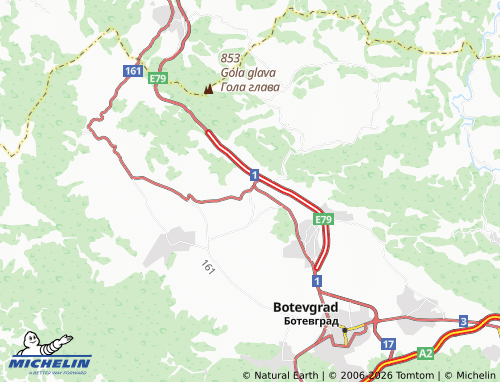 Mapa MICHELIN Novachene - ViaMichelin