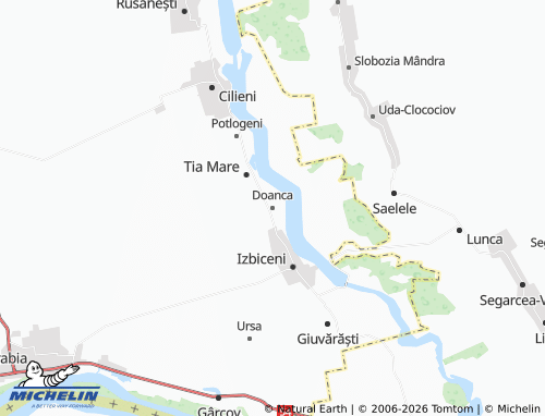 MICHELIN-Landkarte Doanca - ViaMichelin