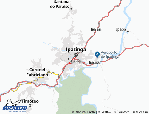 Mappa MICHELIN Parque Ipanema - ViaMichelin