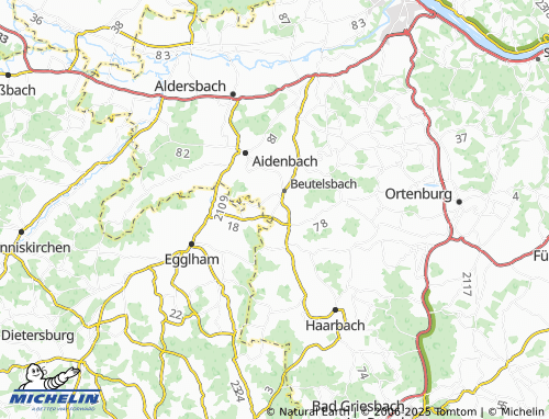 Mappa MICHELIN Thal - ViaMichelin