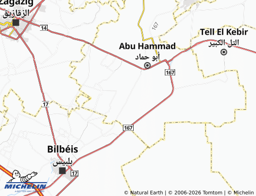Mapa MICHELIN al-Hilmiyyah - ViaMichelin