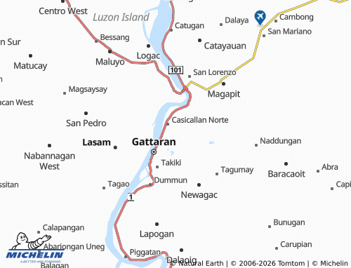 Mappa MICHELIN Nagatutuan - ViaMichelin