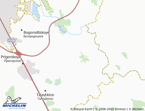 MICHELIN Bubnovo map - ViaMichelin