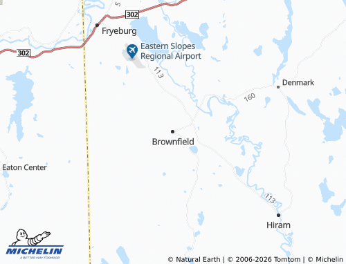 Mappa MICHELIN Brownfield - ViaMichelin