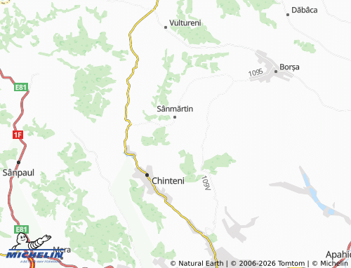 Mappa MICHELIN Măcicașu - ViaMichelin