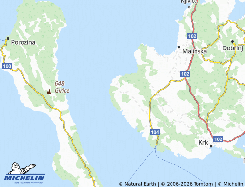 Mapa MICHELIN Brzac - ViaMichelin