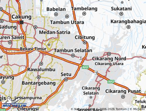 MICHELIN-Landkarte Tambun Selatan - ViaMichelin
