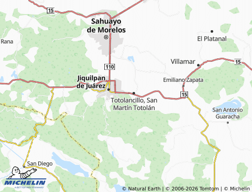 Mapa MICHELIN Lomas del Pastor - ViaMichelin