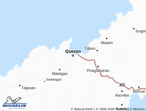 Mappa MICHELIN Quezon - ViaMichelin