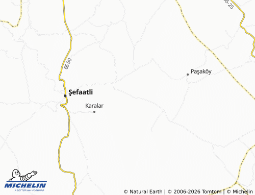 MICHELIN Kızılyar map - ViaMichelin