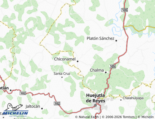 Mapa MICHELIN Matamoros - ViaMichelin