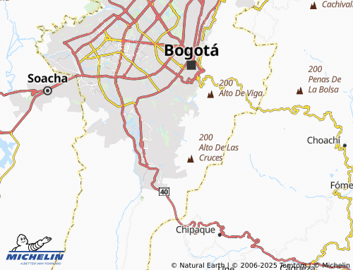 MICHELIN Altamira map - ViaMichelin