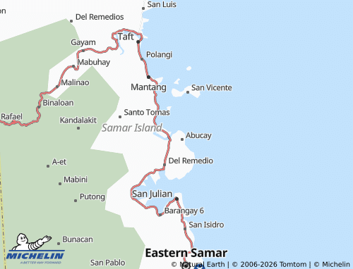 MICHELIN Baybay map - ViaMichelin
