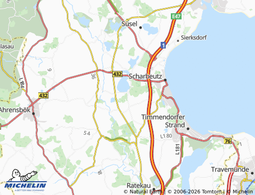 MICHELIN Klingberg map - ViaMichelin