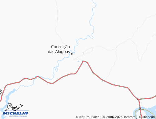 Mappa MICHELIN José Borges de Sene - ViaMichelin