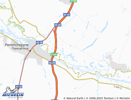 MICHELIN Stare Mazharove map - ViaMichelin