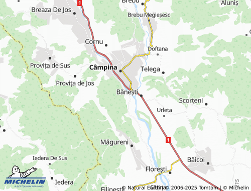 MICHELIN Bobolia map - ViaMichelin