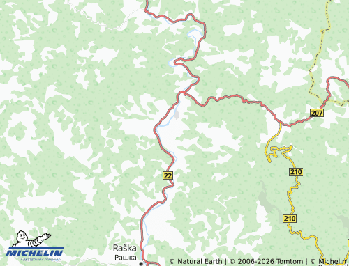 Mapa MICHELIN Kurići - ViaMichelin