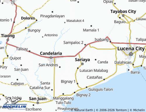 MICHELIN Concepcion 1 map - ViaMichelin