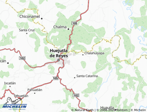 MICHELIN Parque de Poblamiento map - ViaMichelin