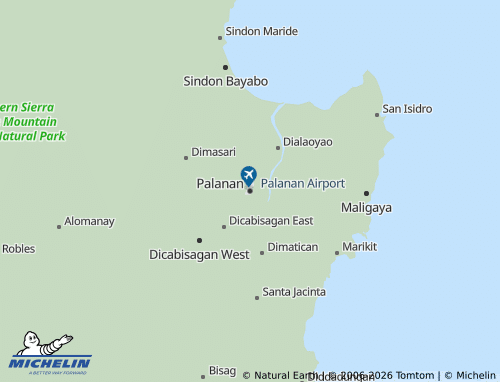 Mappa MICHELIN Palanan - ViaMichelin