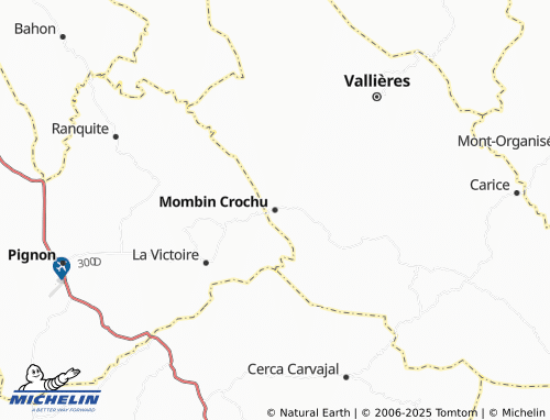 MICHELIN Mombin Crochu map - ViaMichelin