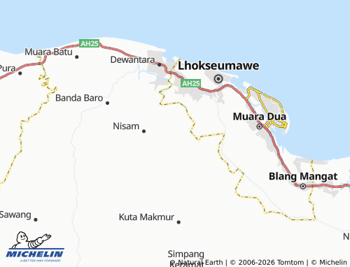 Mapa MICHELIN Cot Euntung - ViaMichelin