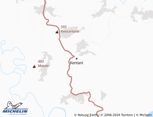 MICHELIN-Landkarte Kentani - ViaMichelin