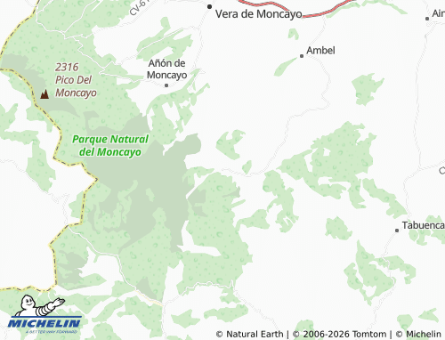 MICHELIN Talamantes map - ViaMichelin