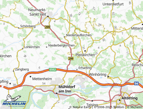 MICHELIN Oberrohrbach map - ViaMichelin