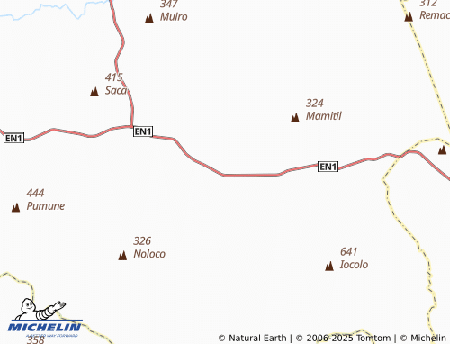 MICHELIN Nosa Senora du Karmu map - ViaMichelin