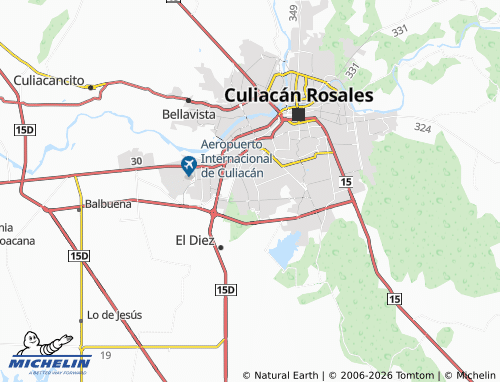 Mapa MICHELIN Ruiz Cortines - ViaMichelin
