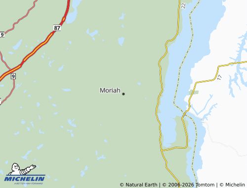 Mappa MICHELIN Moriah - ViaMichelin