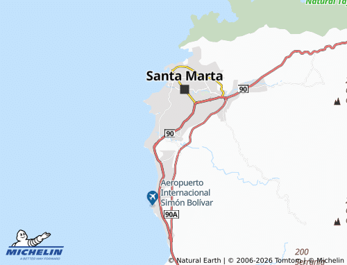 Carte MICHELIN Vuelta del Cauca - ViaMichelin
